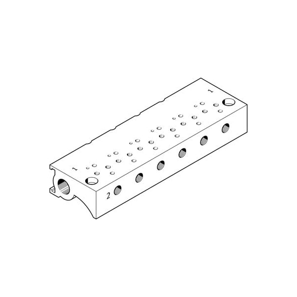 Manifold Block MHA1-P10-2-M3
